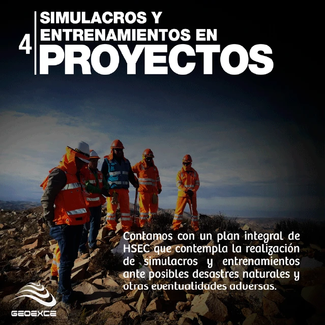 Simulacros y Entrenamientos en Proyectos